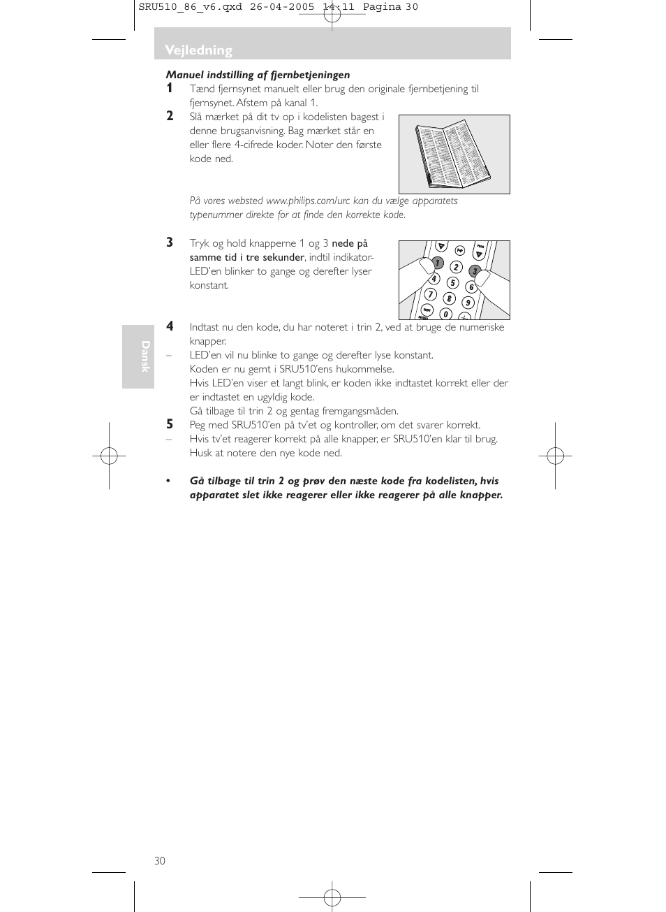 Philips SRU 510/86 User Manual | Page 30 / 60