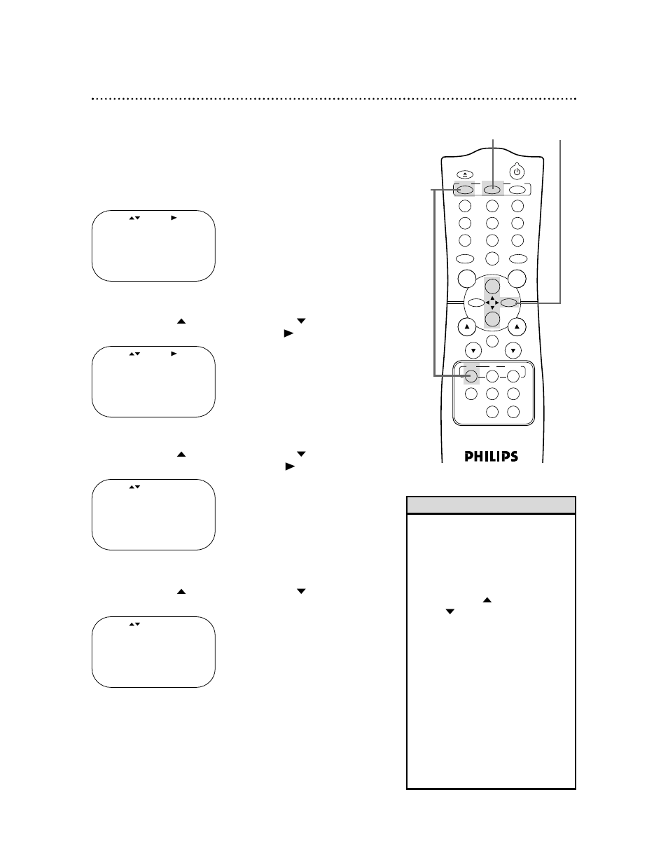 42 hi-fi stereo sound system, Helpful hints | Philips VR620CAT User Manual | Page 42 / 52