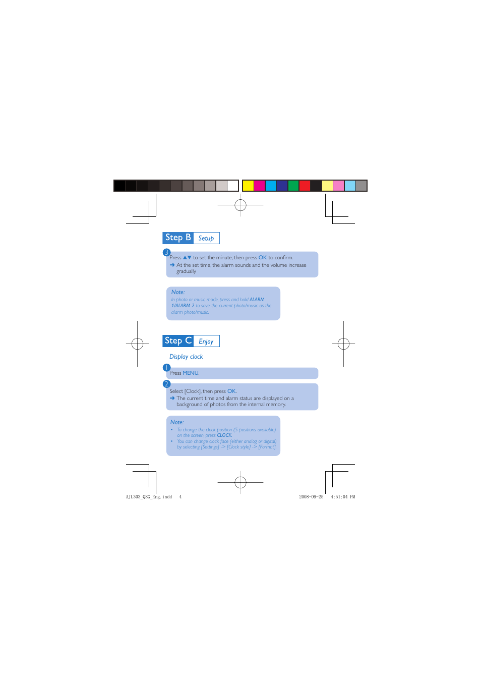 Philips AJL303 User Manual | Page 4 / 6