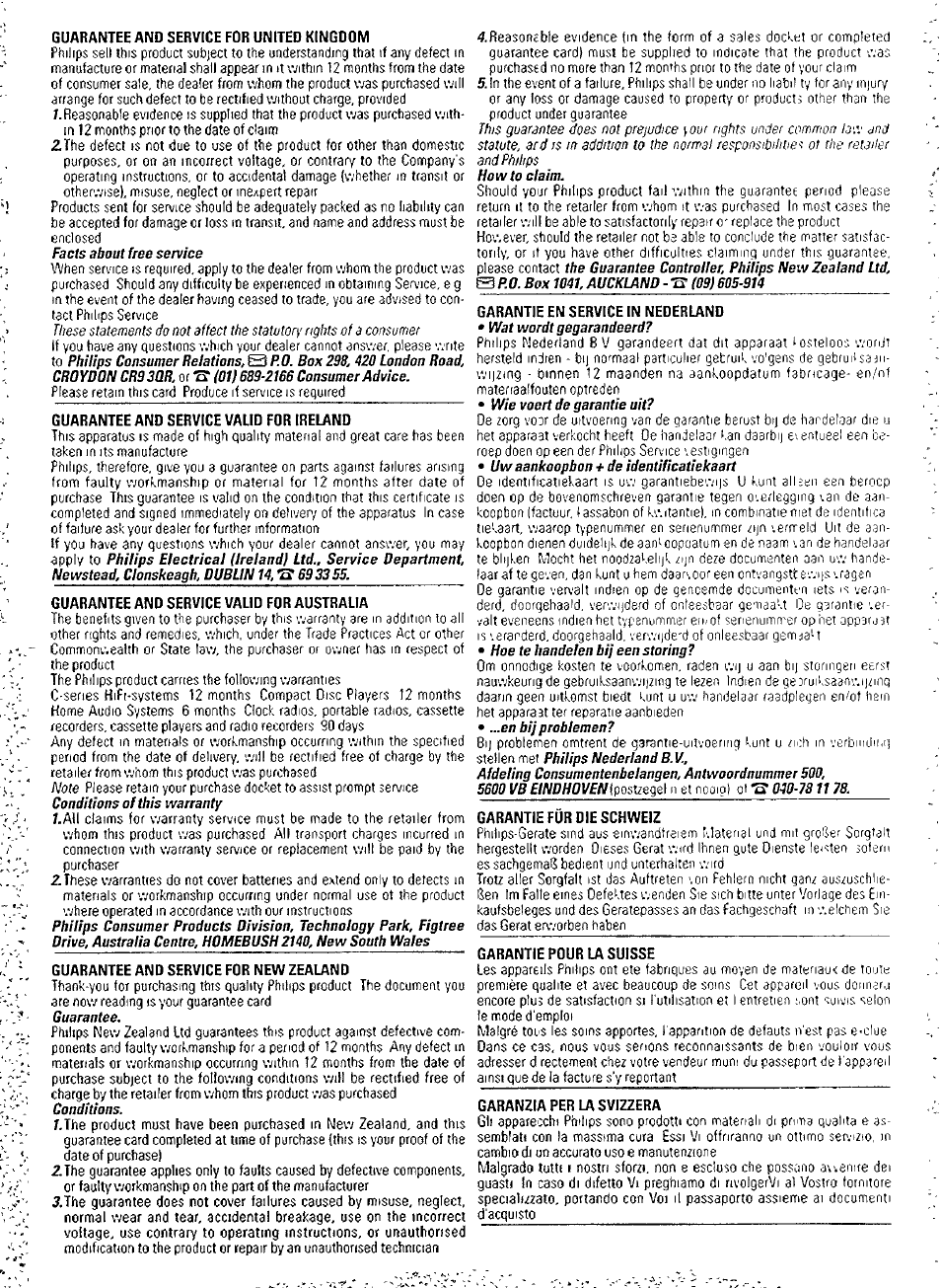 Philips AE 4200 User Manual | Page 6 / 9