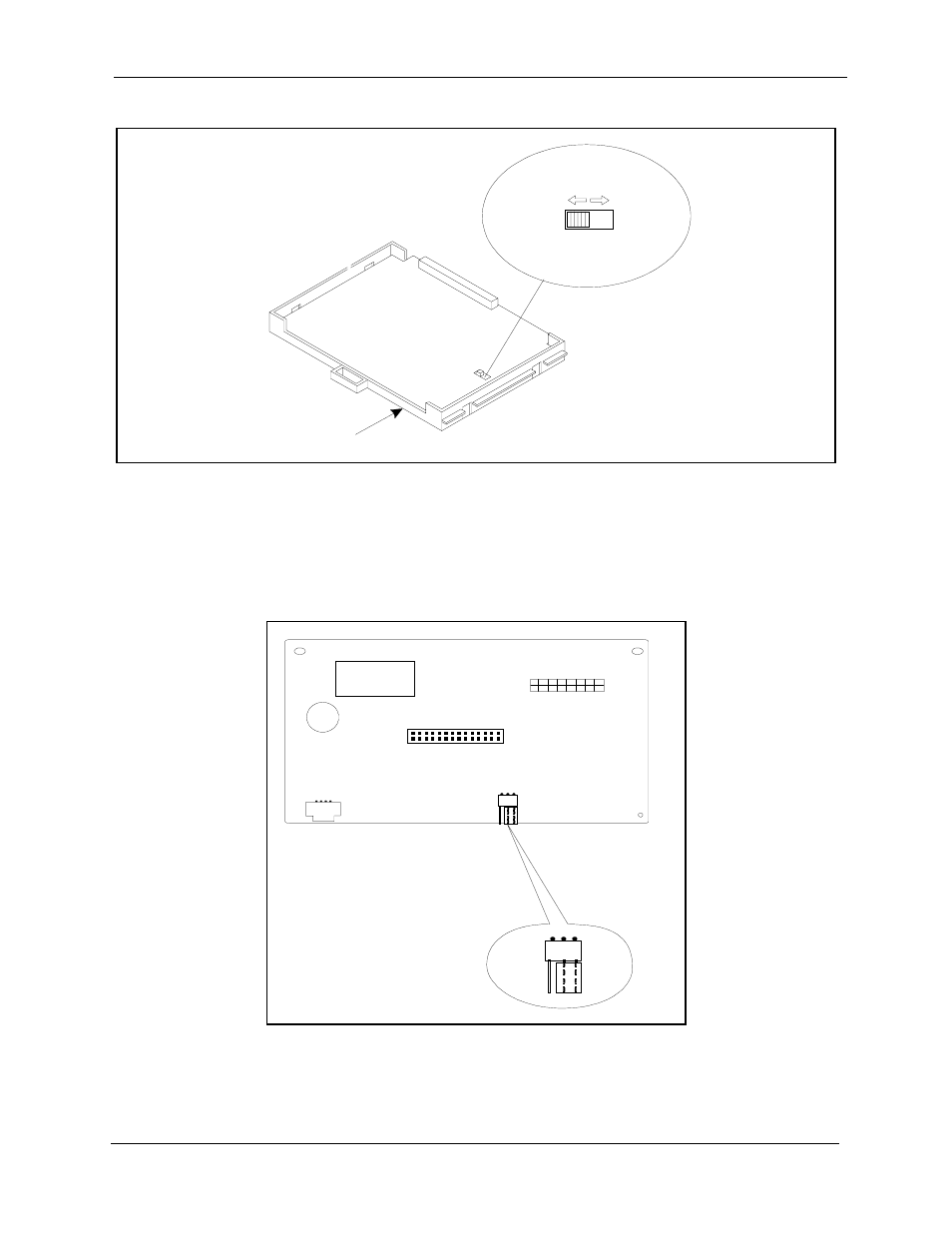 Figure 2-2. scc-b switch 4, Figure 2-3. connector 4 (cn4) strapping, sync unit, Attach the sync unit to the cpc-ex card | Philips T-SMART DBS-EX23-530 User Manual | Page 33 / 118