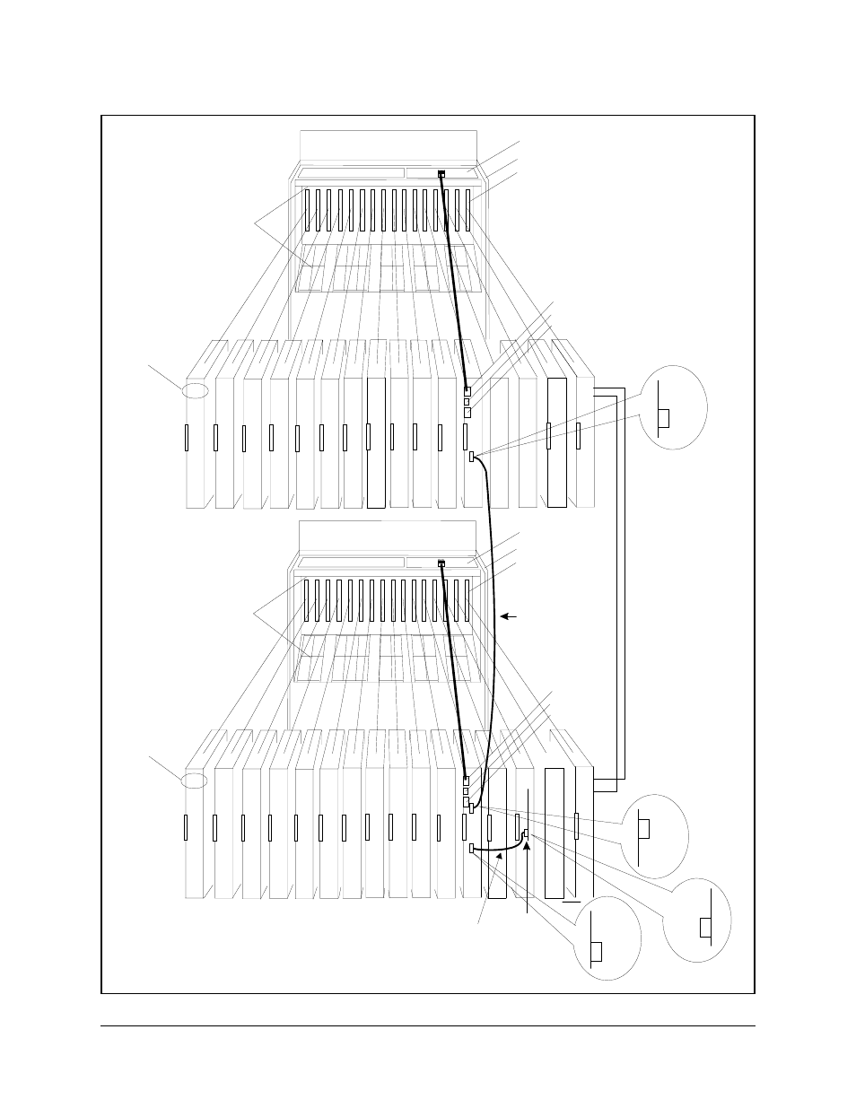 Shown in figure 2-10, D (figure 2-10), Master cabinet slave cabinet | Philips T-SMART DBS-EX23-530 User Manual | Page 42 / 118