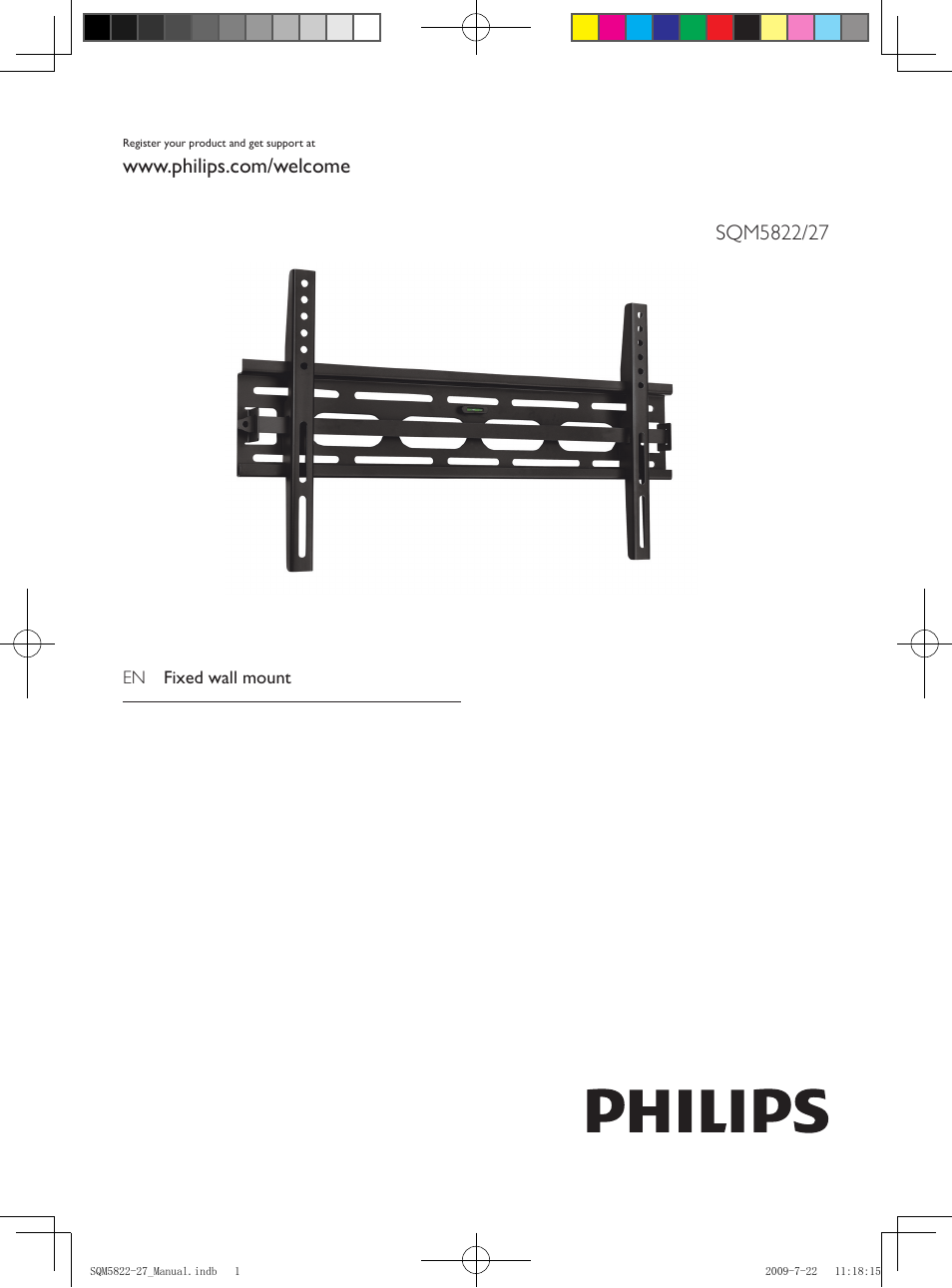 Philips SQM5822/27 User Manual | 10 pages