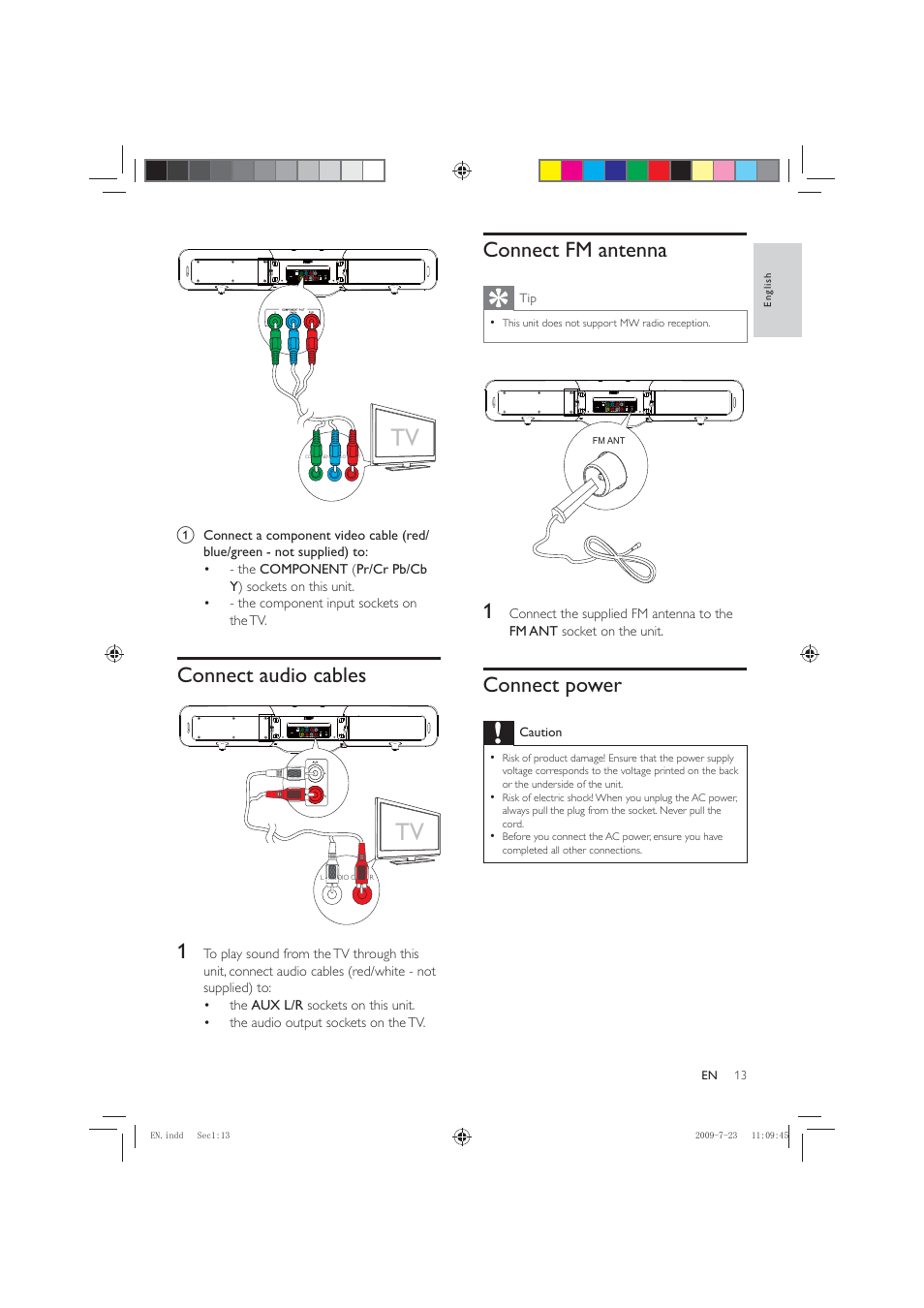 Philips HSB2351X User Manual | Page 13 / 36