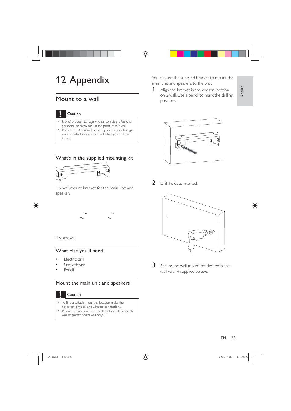 Philips HSB2351X User Manual | Page 33 / 36