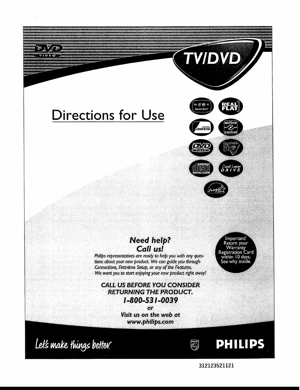 Philips 312123521121 User Manual | 56 pages