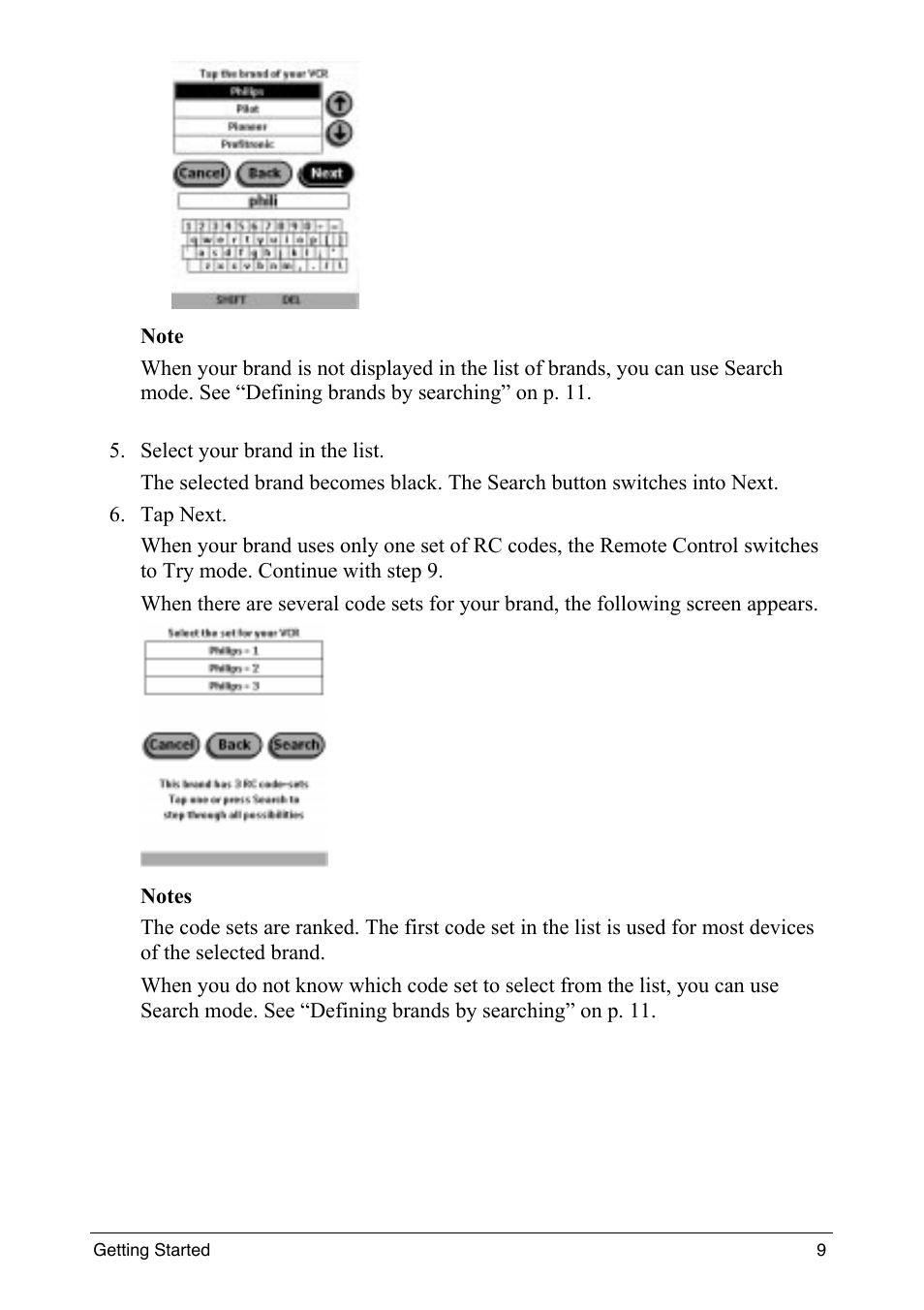 Philips intelligent remote control User Manual | Page 11 / 52