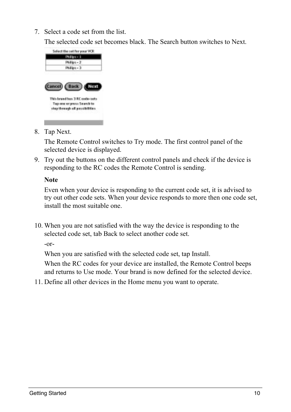 Philips intelligent remote control User Manual | Page 12 / 52