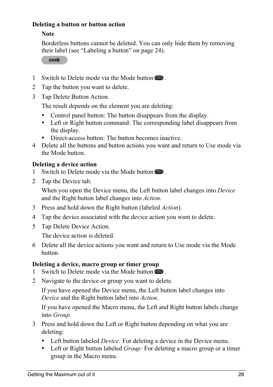 Philips intelligent remote control User Manual | Page 30 / 52