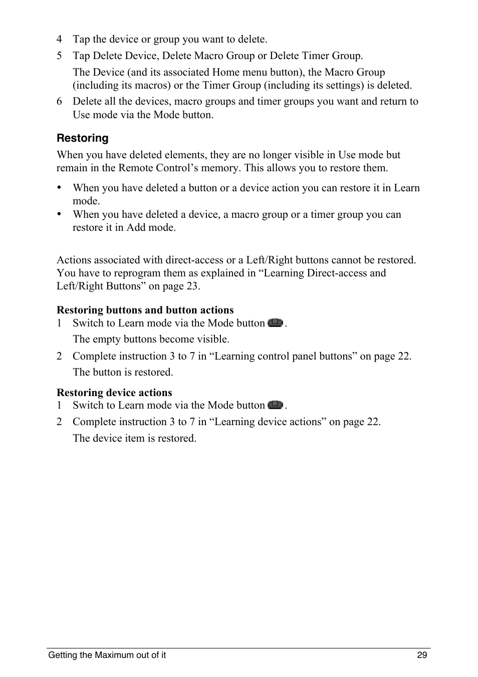 Philips intelligent remote control User Manual | Page 31 / 52