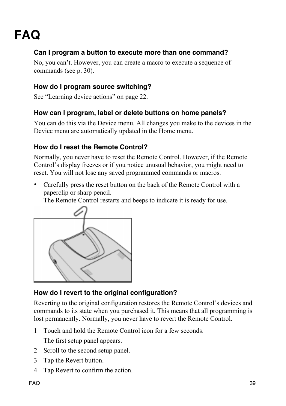 Philips intelligent remote control User Manual | Page 41 / 52