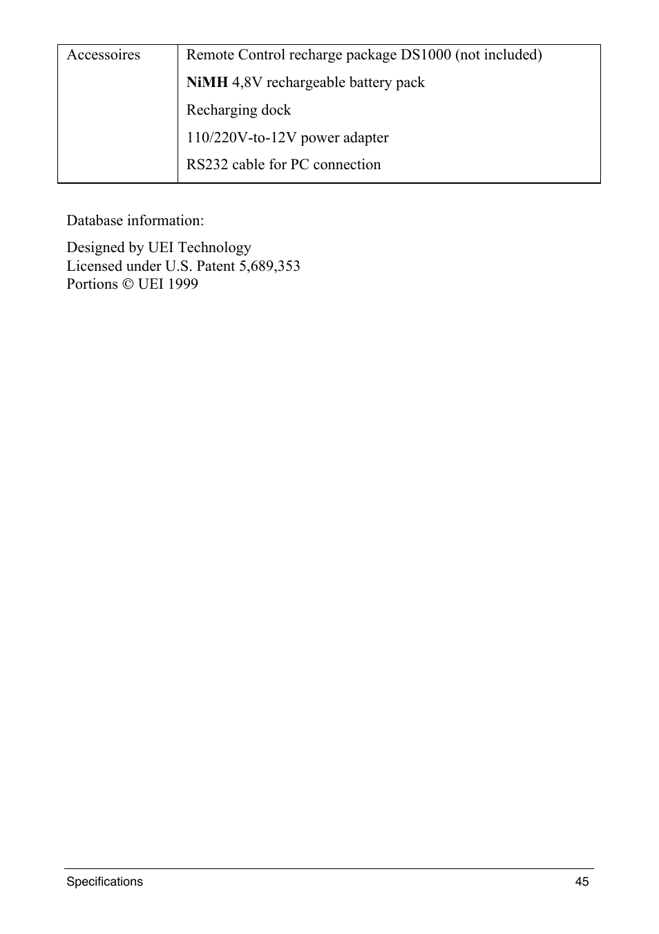 Philips intelligent remote control User Manual | Page 47 / 52