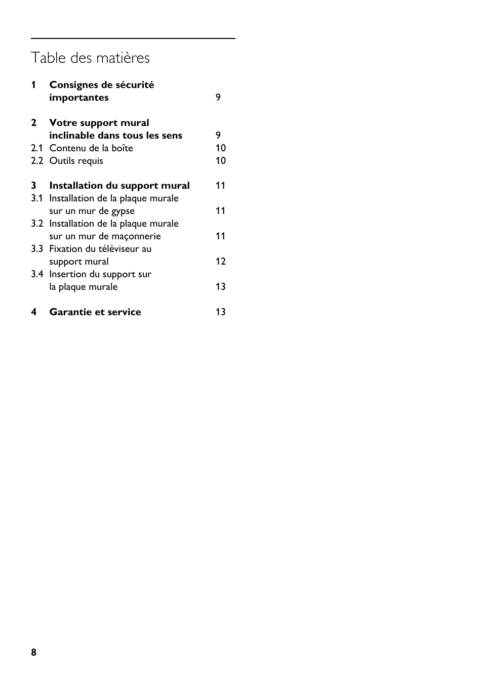 Philips SQM4512 User Manual | Page 8 / 20