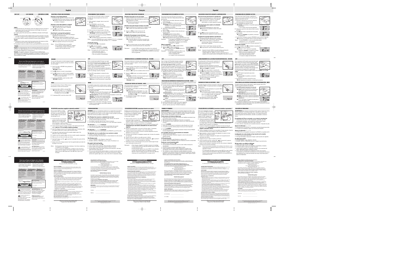 4,5 v dc digital digital digital | Philips AX5004 User Manual | Page 2 / 2