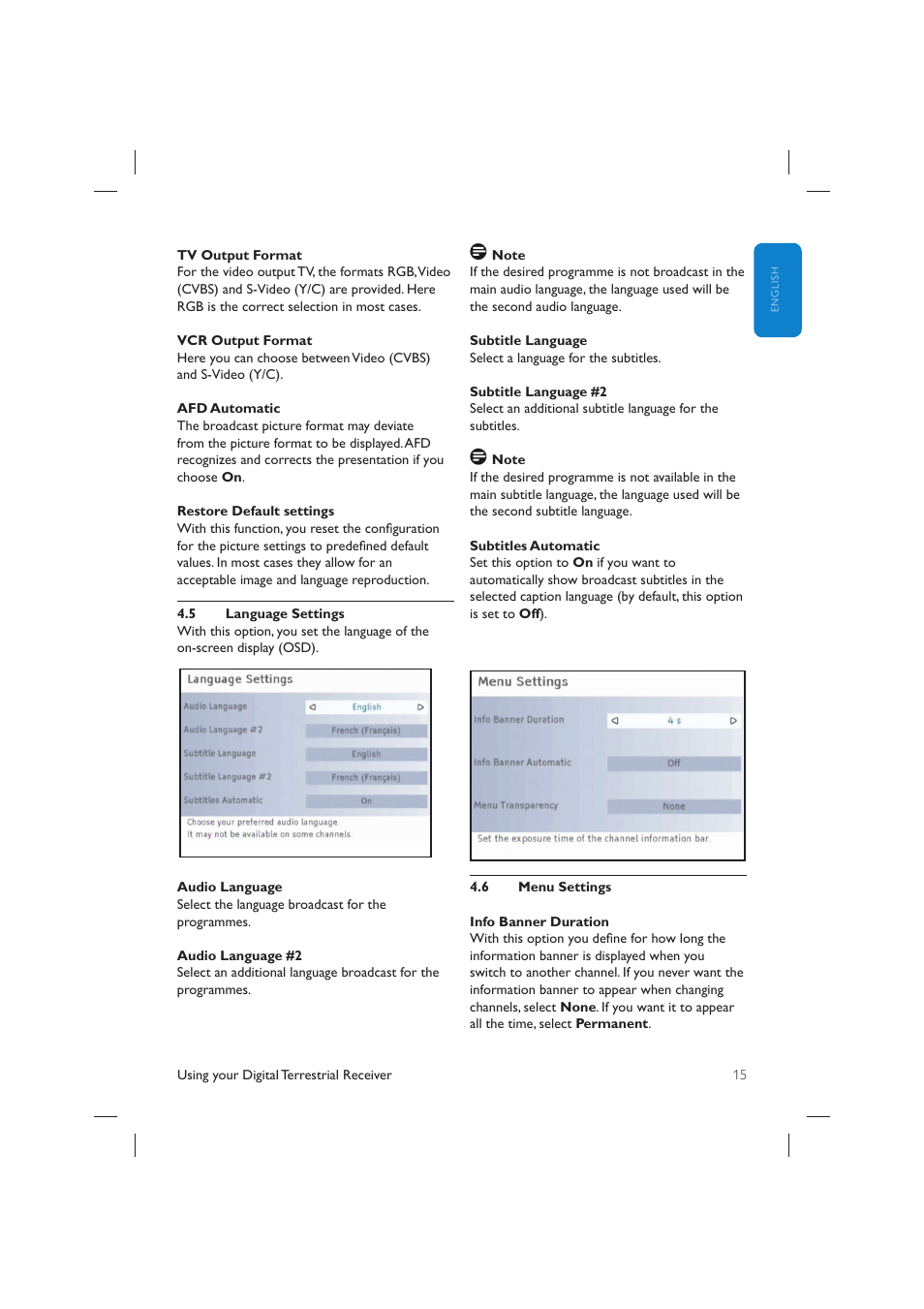 Philips DTR 2530/05 User Manual | Page 14 / 31