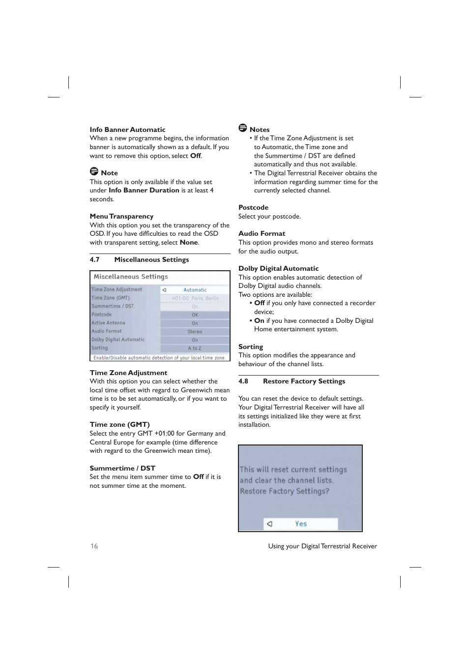 Philips DTR 2530/05 User Manual | Page 15 / 31