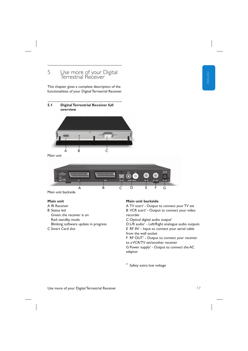 Use more of your digital 5 terrestrial receiver | Philips DTR 2530/05 User Manual | Page 16 / 31