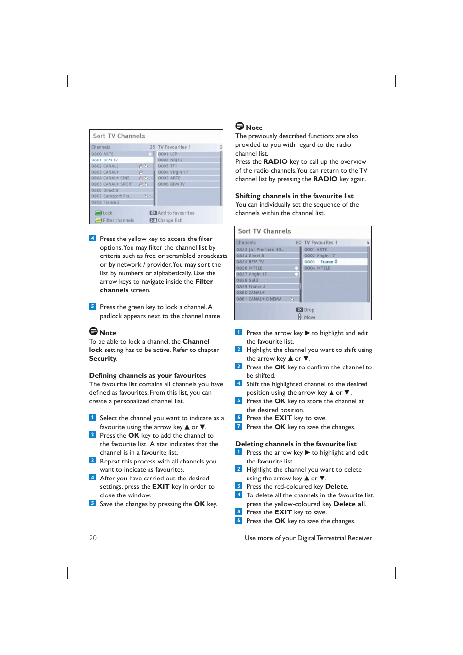 Philips DTR 2530/05 User Manual | Page 19 / 31