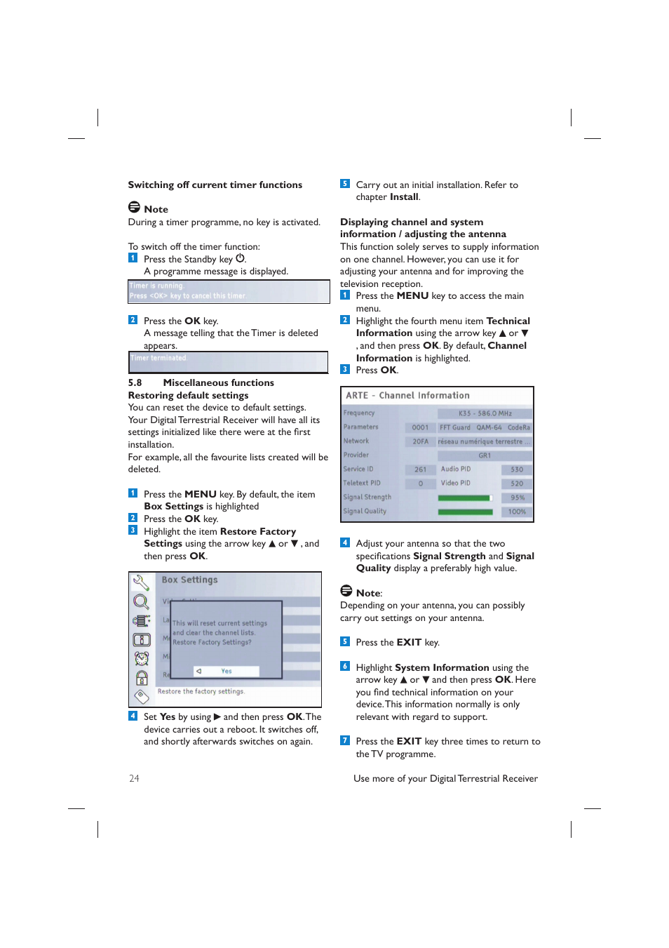 Philips DTR 2530/05 User Manual | Page 23 / 31