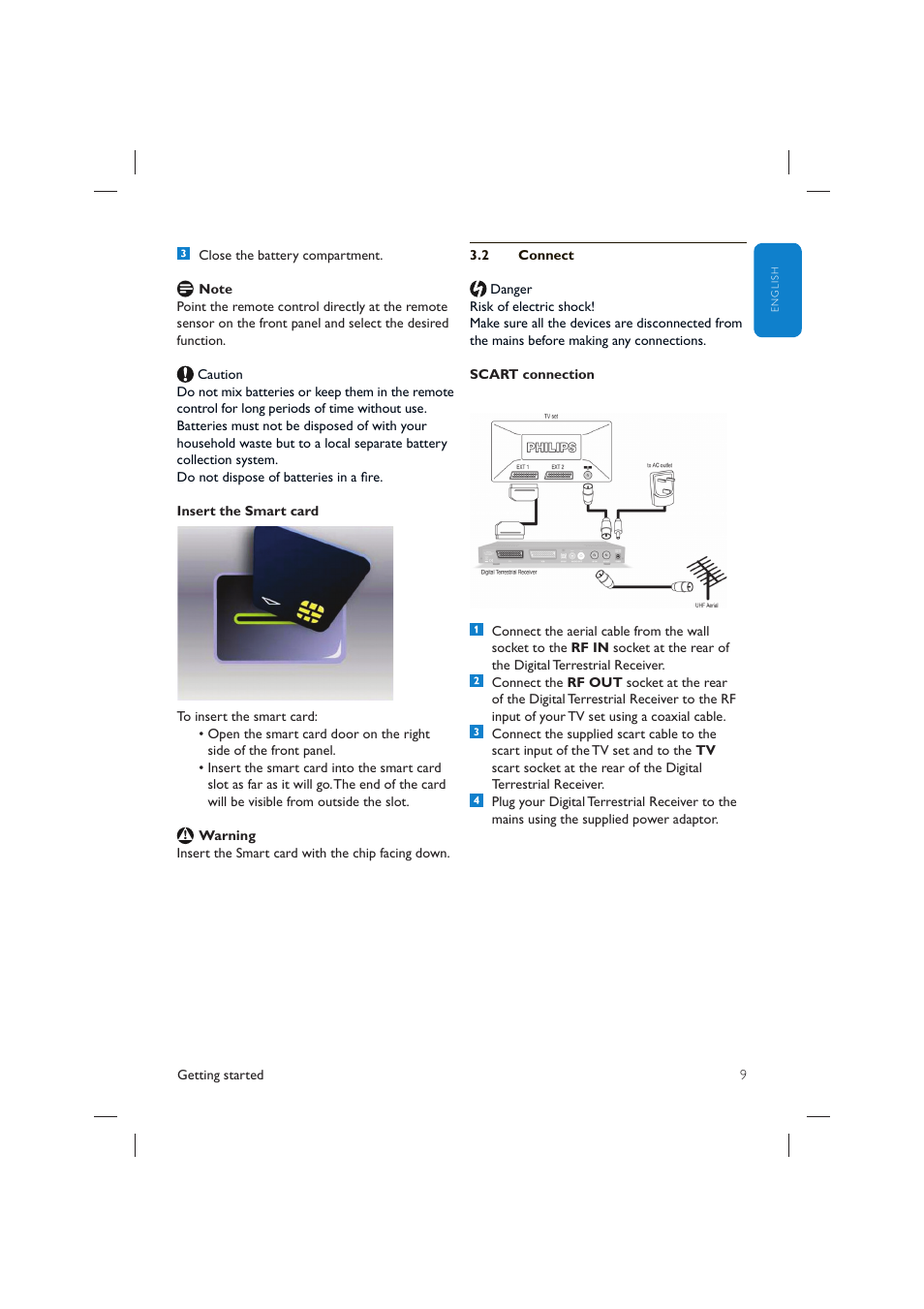 Philips DTR 2530/05 User Manual | Page 8 / 31