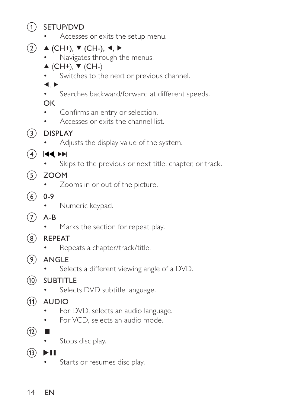 Philips PET748 User Manual | Page 13 / 25