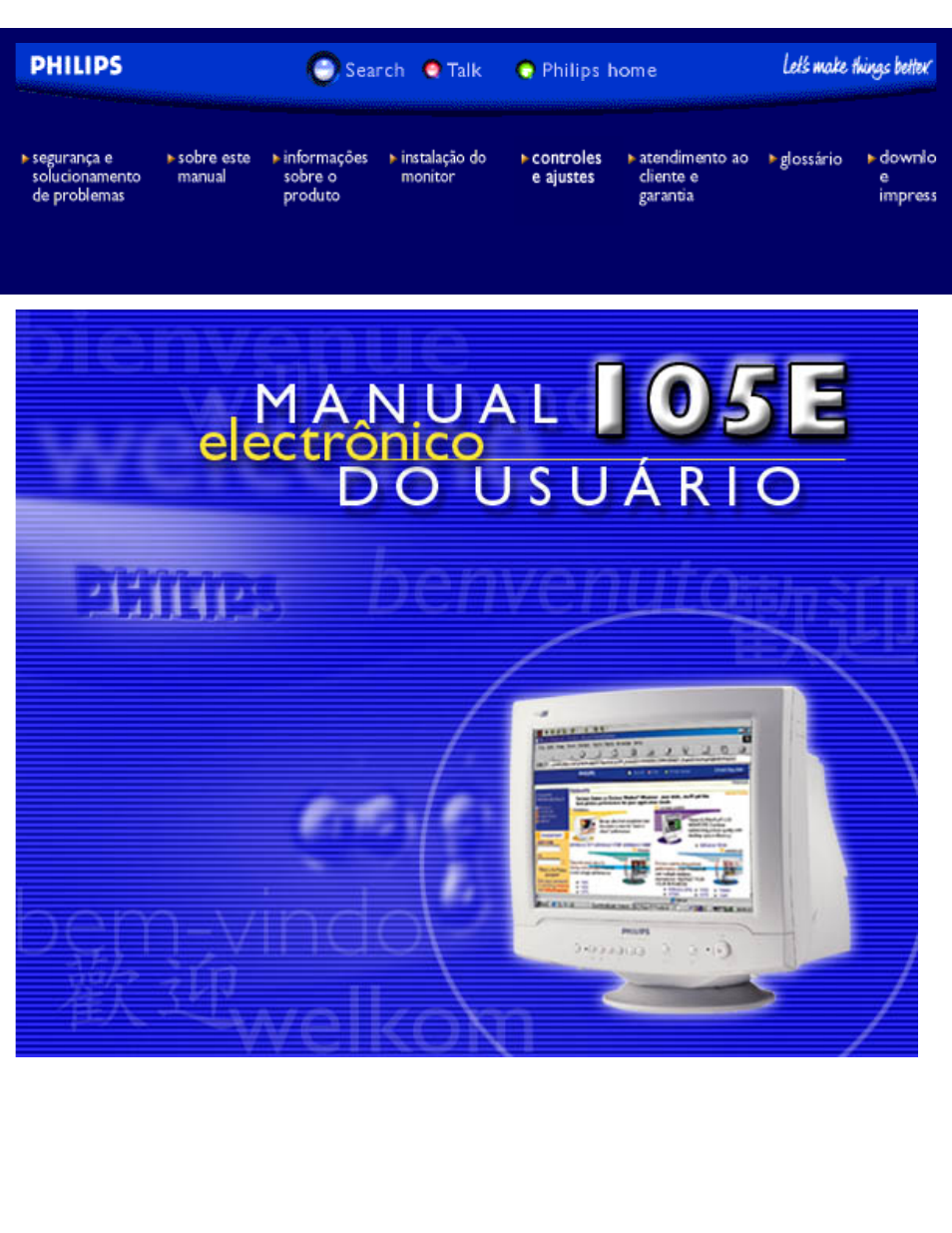 Philips 105E User Manual | 56 pages