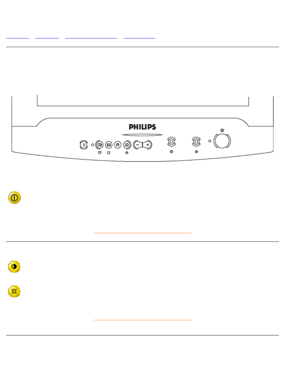 Front controls, Controlos frontais | Philips 105E User Manual | Page 11 / 56