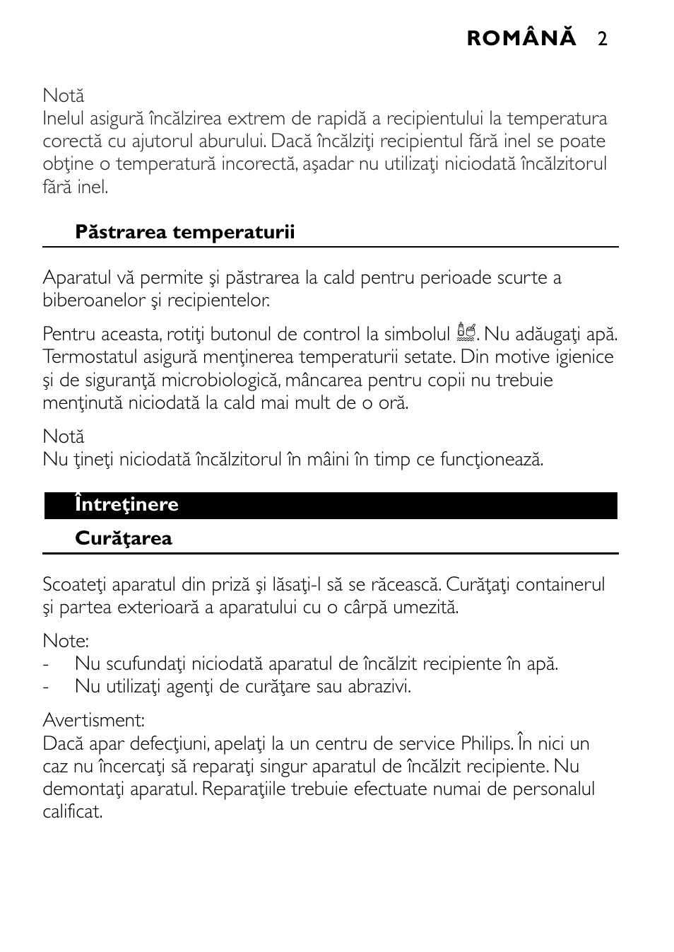 Philips SCF250 User Manual | Page 21 / 102