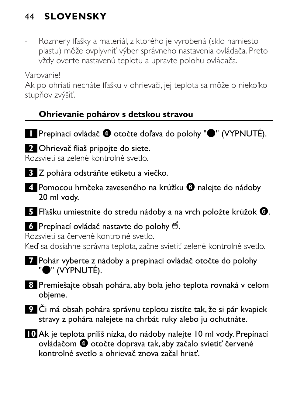 Philips SCF250 User Manual | Page 44 / 102