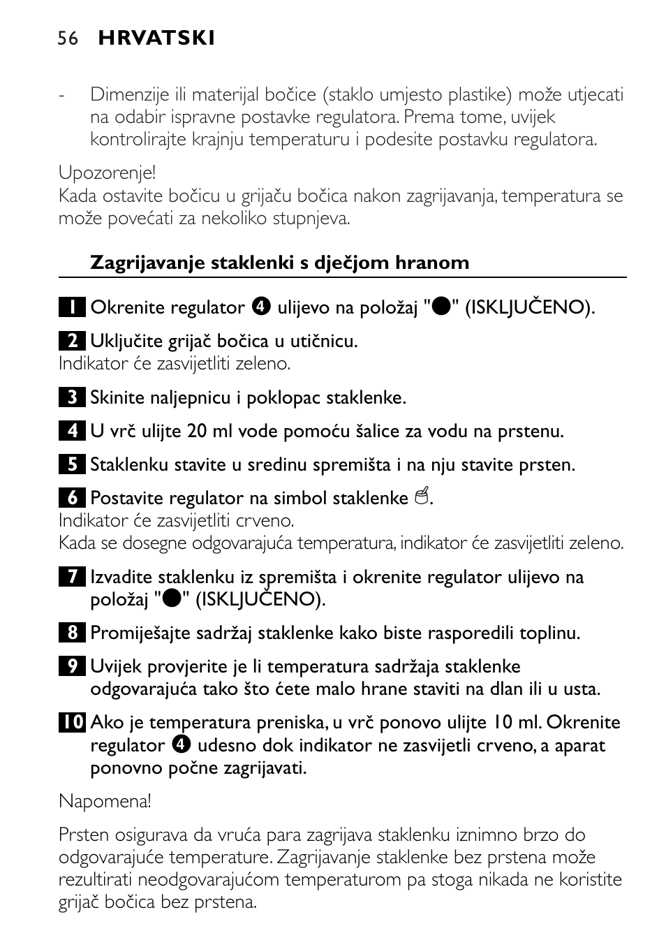 Philips SCF250 User Manual | Page 56 / 102