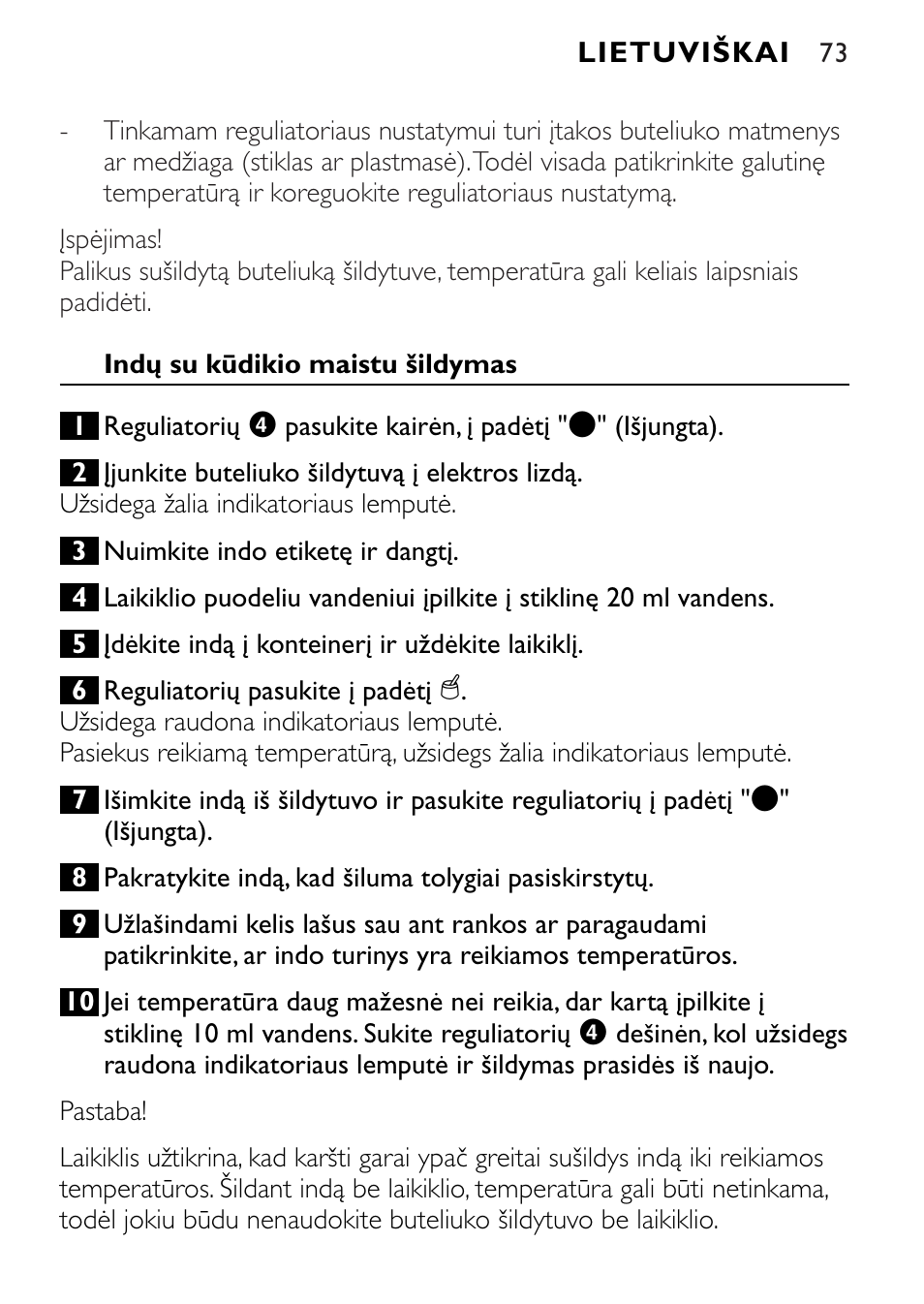Philips SCF250 User Manual | Page 73 / 102