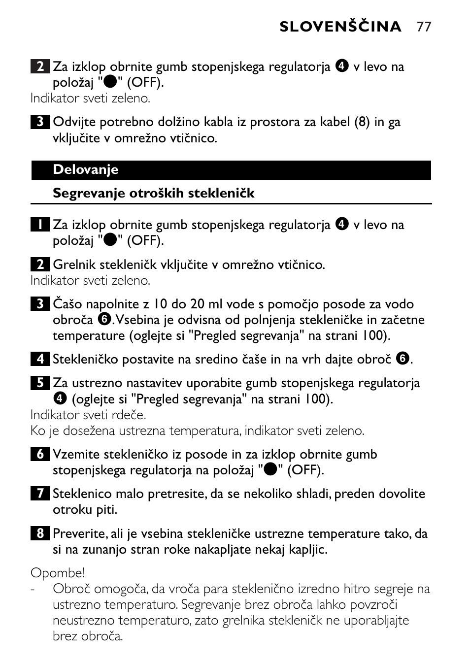 Philips SCF250 User Manual | Page 77 / 102