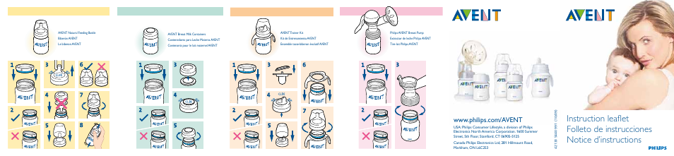 Philips Avent 421335440991 User Manual | 2 pages