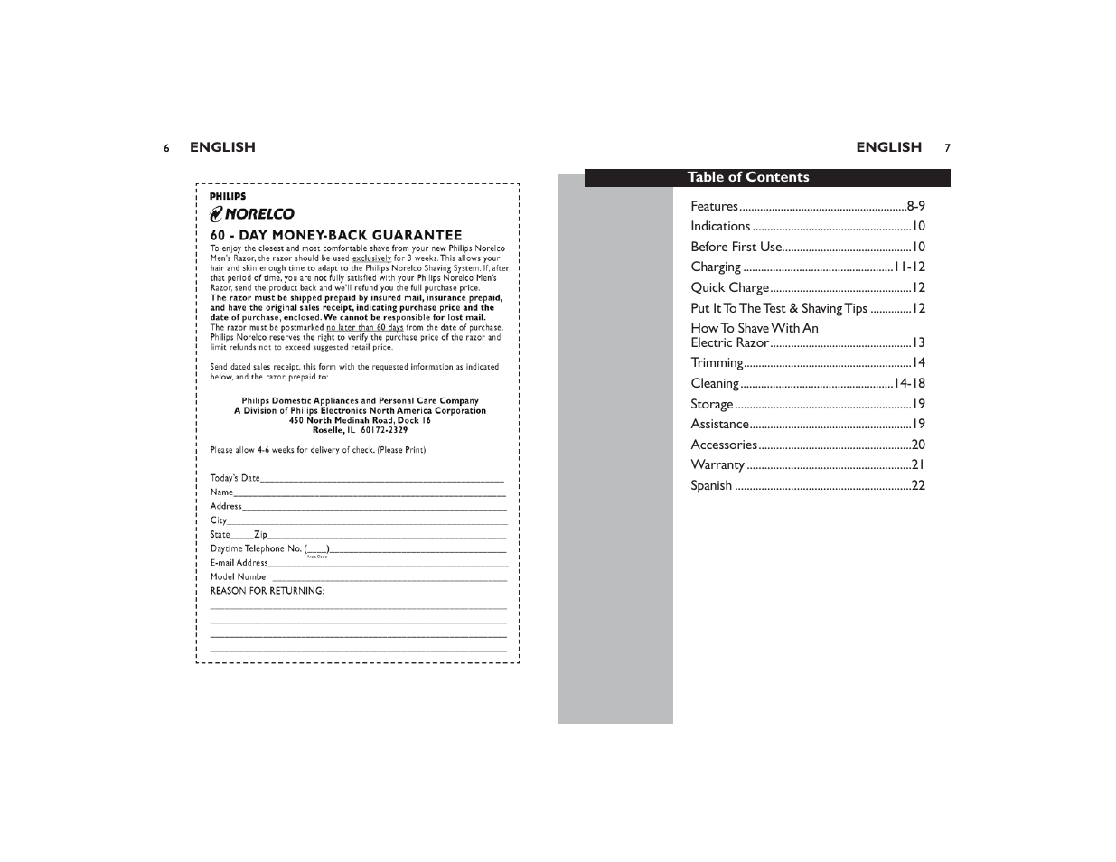 Philips 7183XL User Manual | Page 4 / 11