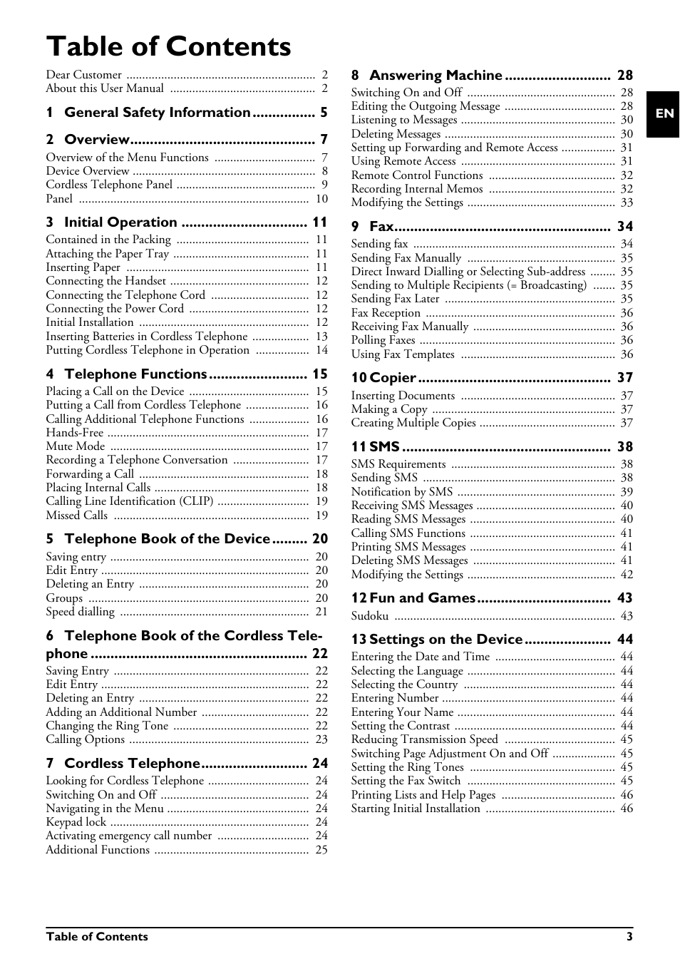 Philips PPF685 User Manual | Page 3 / 64