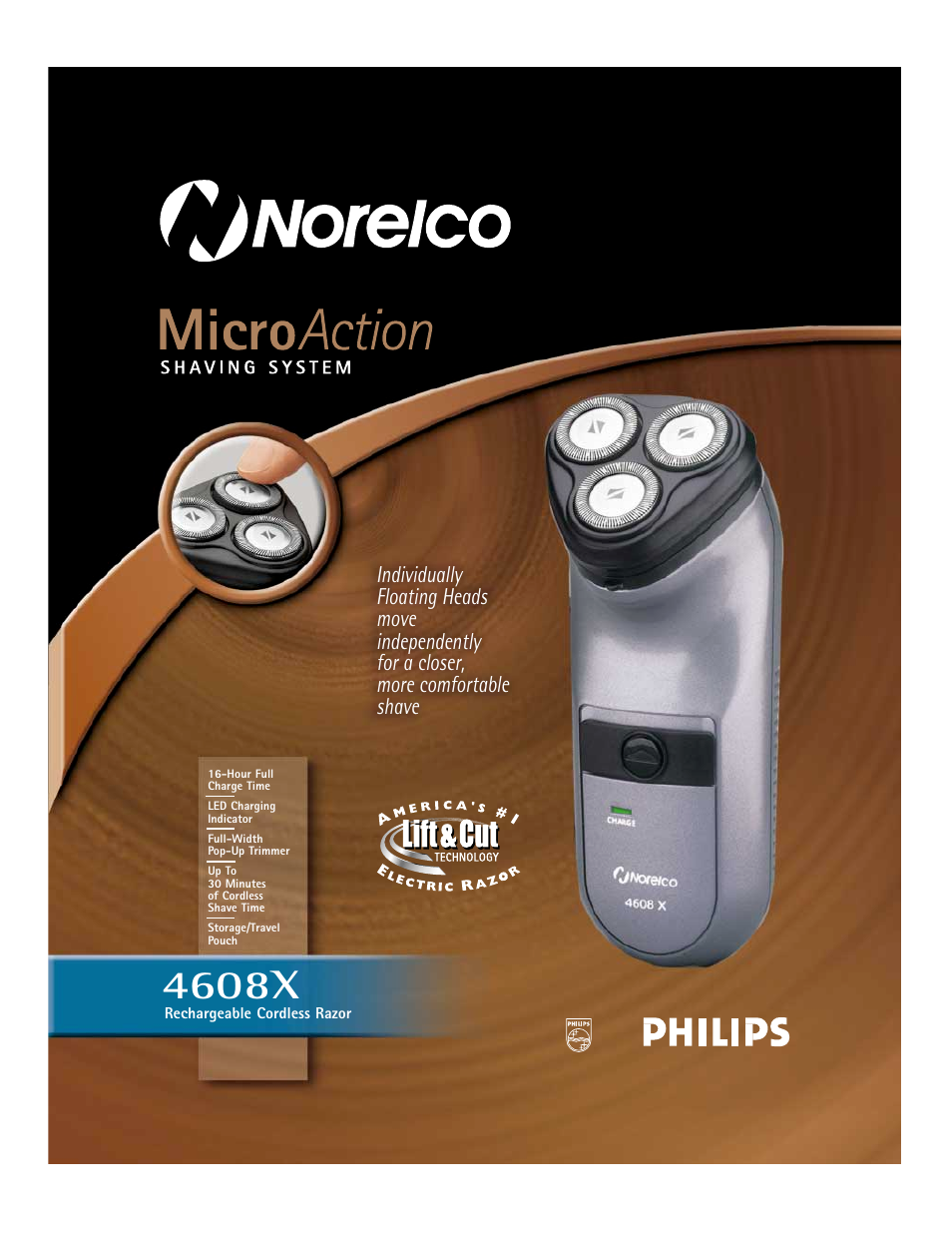 Philips 4608X User Manual | 2 pages