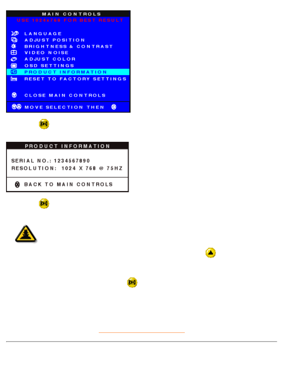 Reset to, Factory settings | Philips 150B User Manual | Page 74 / 81