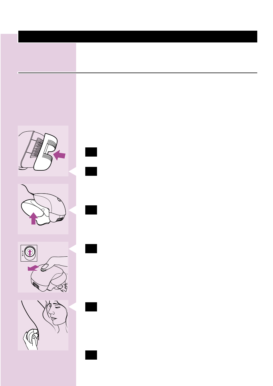 Philips HP6436 User Manual | Page 31 / 100