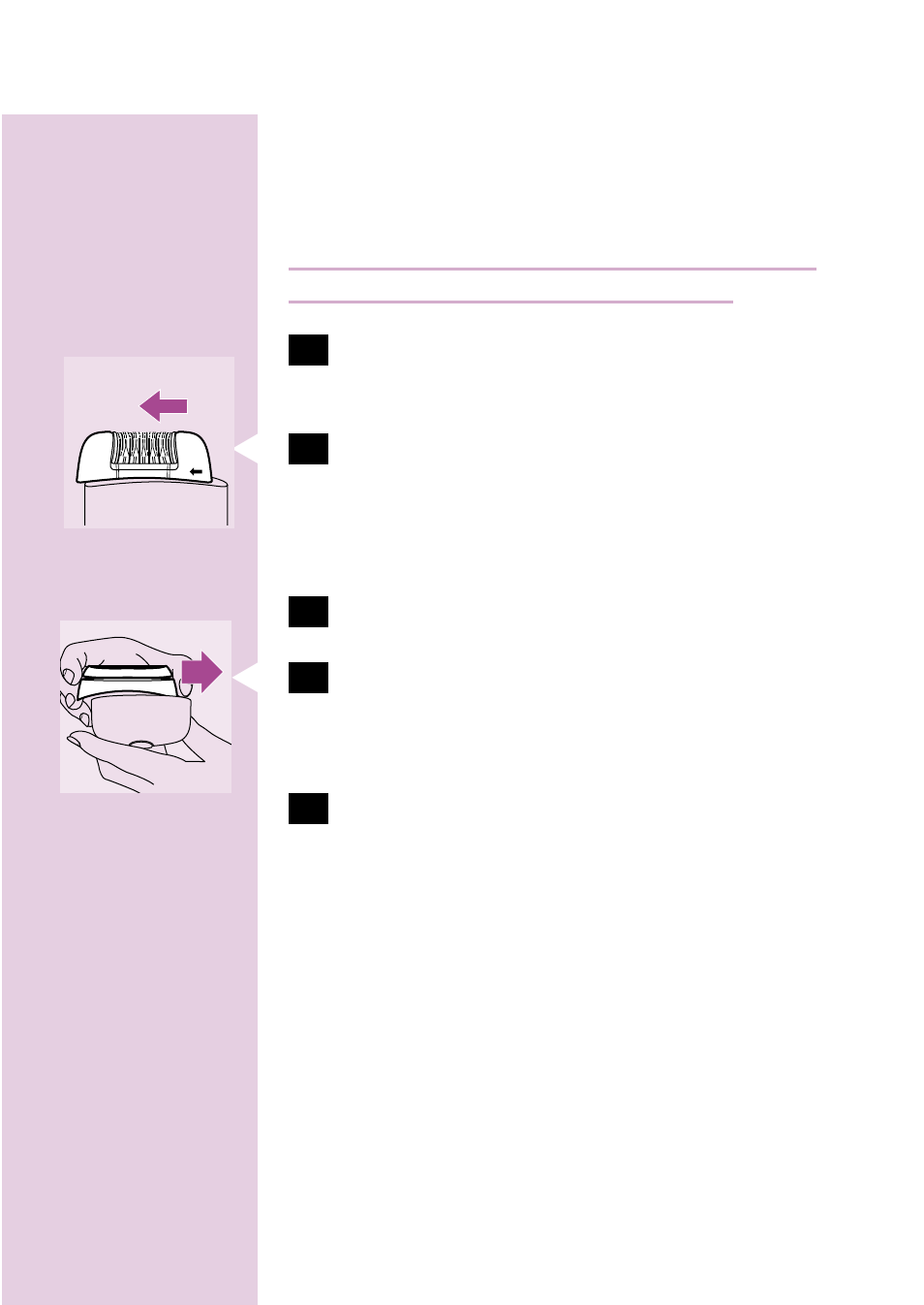 Philips HP6436 User Manual | Page 45 / 100