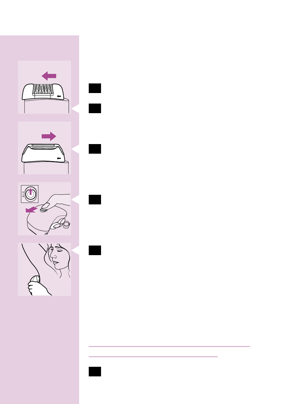 Philips HP6436 User Manual | Page 68 / 100