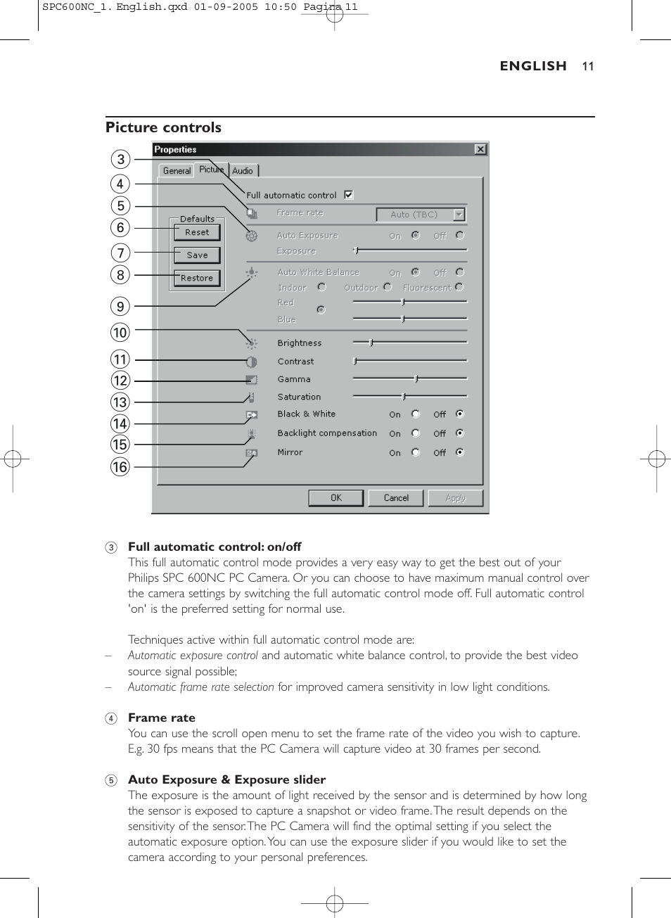 Philips SPC600NC/37 User Manual | Page 11 / 22