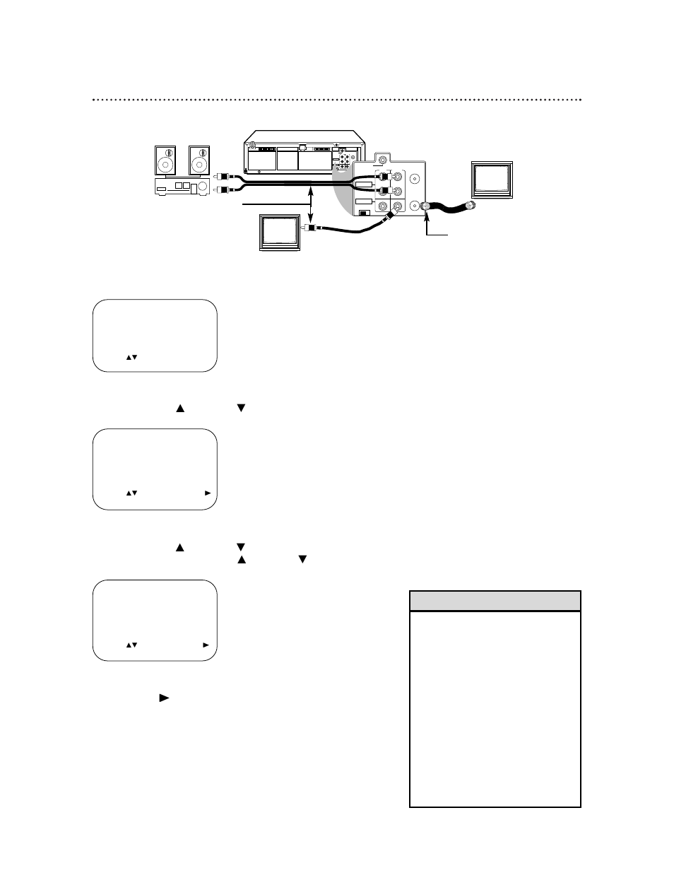 Multi-channel television sound system (cont’d) 53, Helpful hints | Philips VR660BPH User Manual | Page 10 / 10