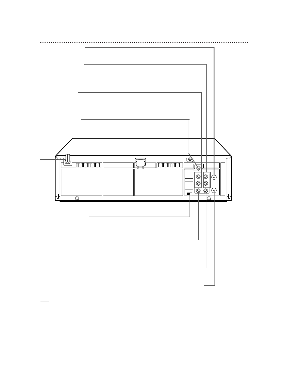 Rear panel 23 | Philips VR660BPH User Manual | Page 7 / 10