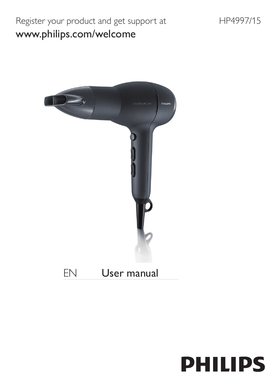 Philips HP4997 User Manual | 7 pages
