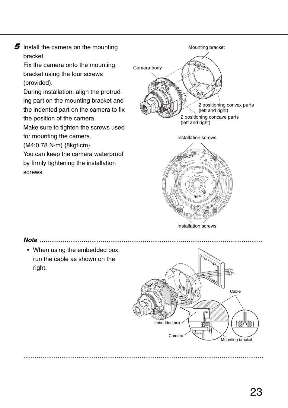 Philips WV-NW484S User Manual | Page 23 / 50