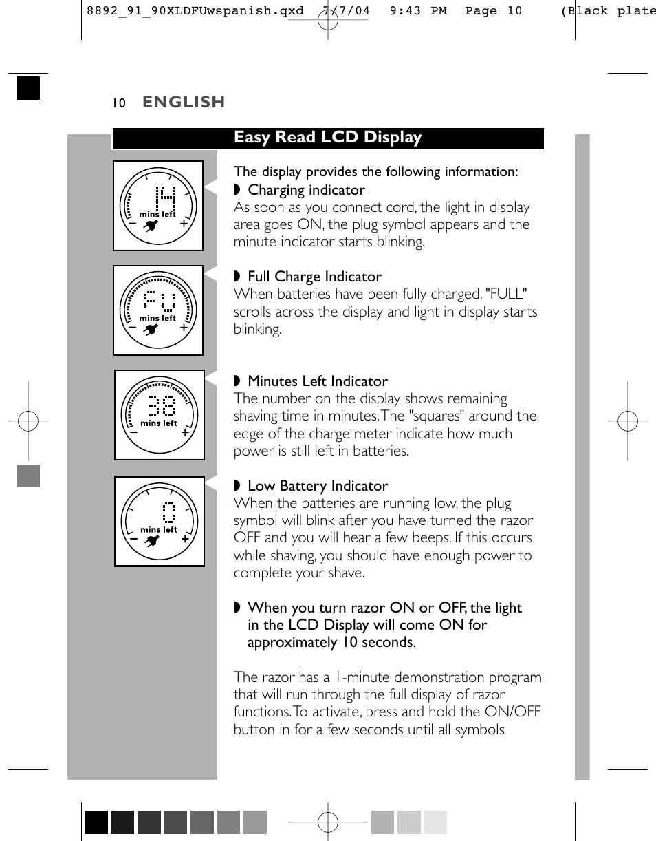 Philips 8891XL User Manual | Page 10 / 52