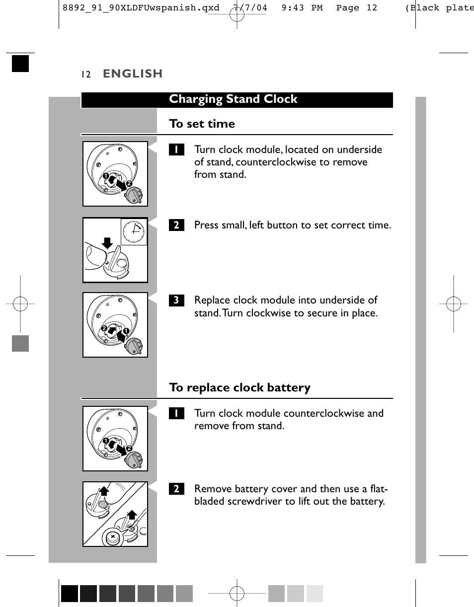 Philips 8891XL User Manual | Page 12 / 52