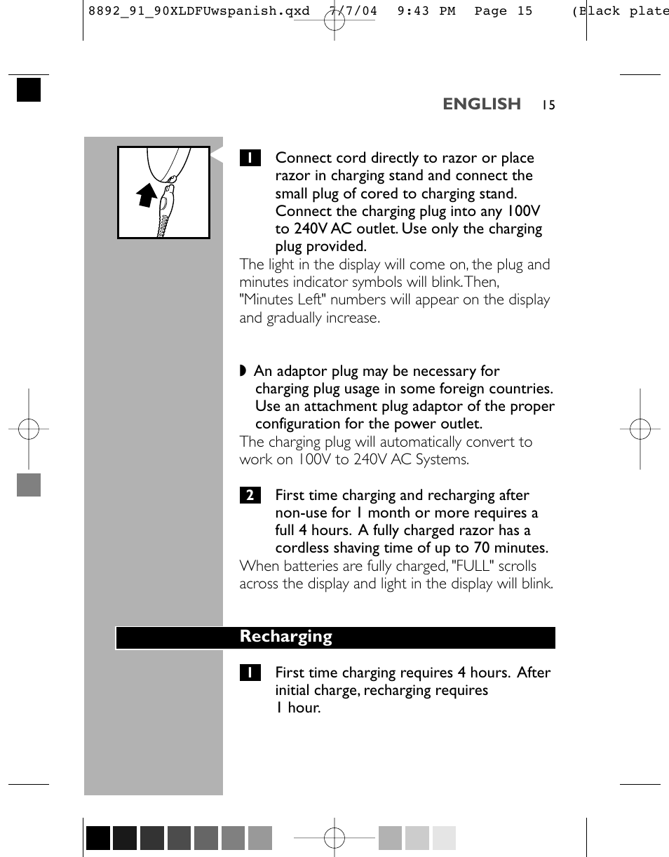 Philips 8891XL User Manual | Page 15 / 52