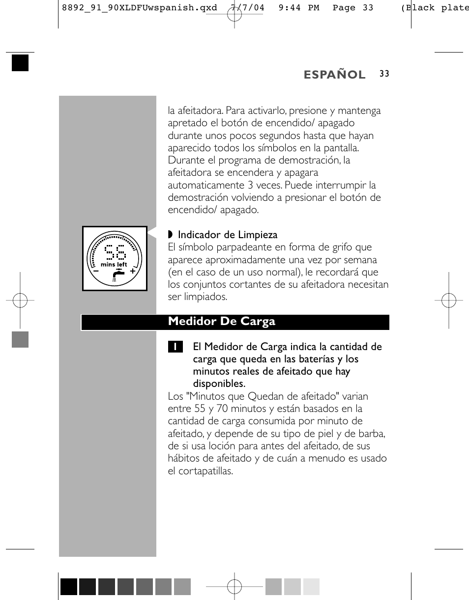 Philips 8891XL User Manual | Page 33 / 52