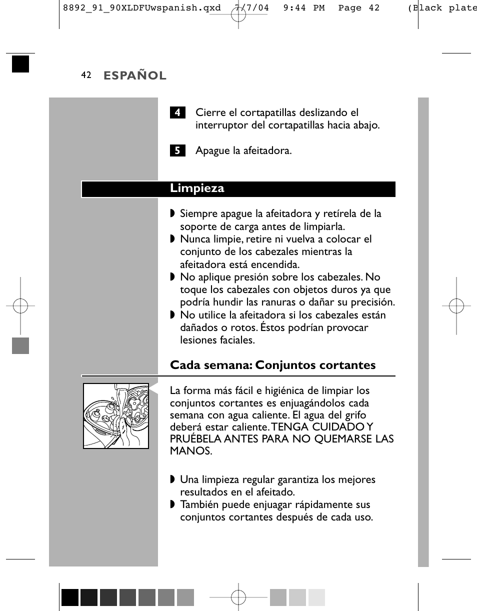 Philips 8891XL User Manual | Page 42 / 52
